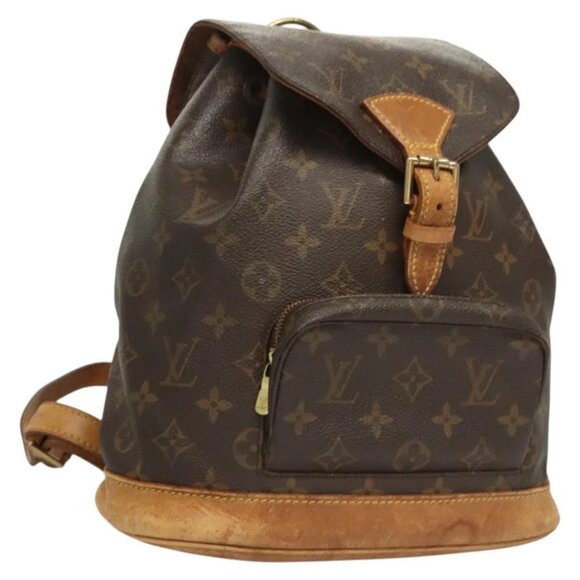 LOUIS VUITTON Monogram Montsouris MM Backpack M51136 LV Auth 124644 - Picture 1 of 16